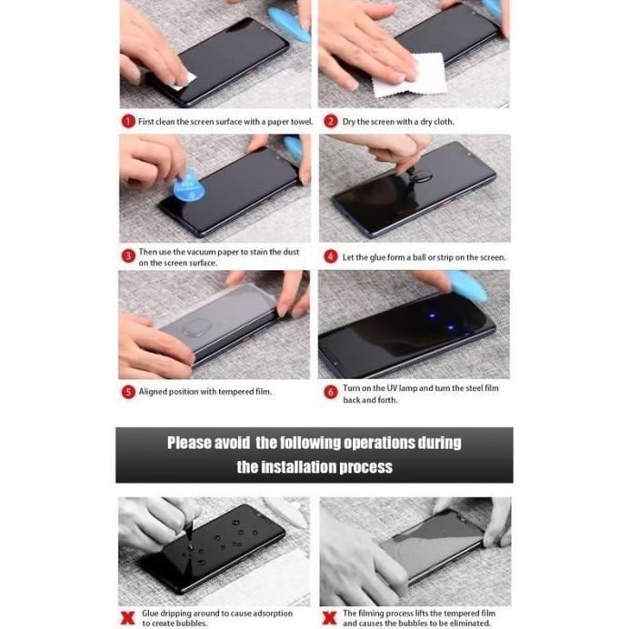 Ready UV Tempered Glass Anti Spy Privacy Curved Anti Gores Kaca Screen Guard Layar untuk Itel S23 PL