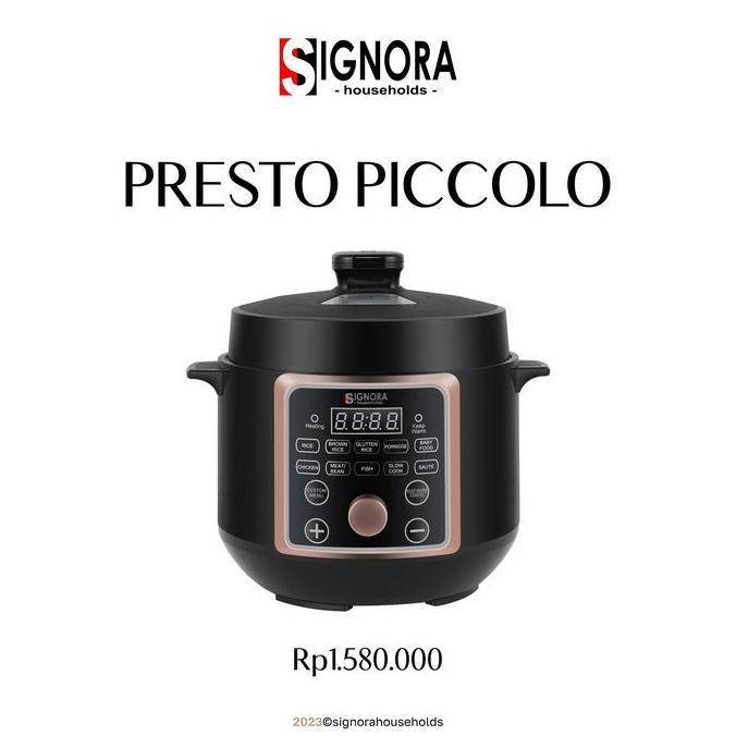 PRESTO PICCOLO SIGNORA
