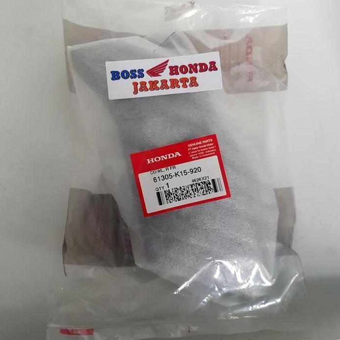 Ready SPAREPART CB150R : 61305-K15-920 COVER DEPAN KANAN HONDA CB150R STREETFIRE K15G ORI AHM
