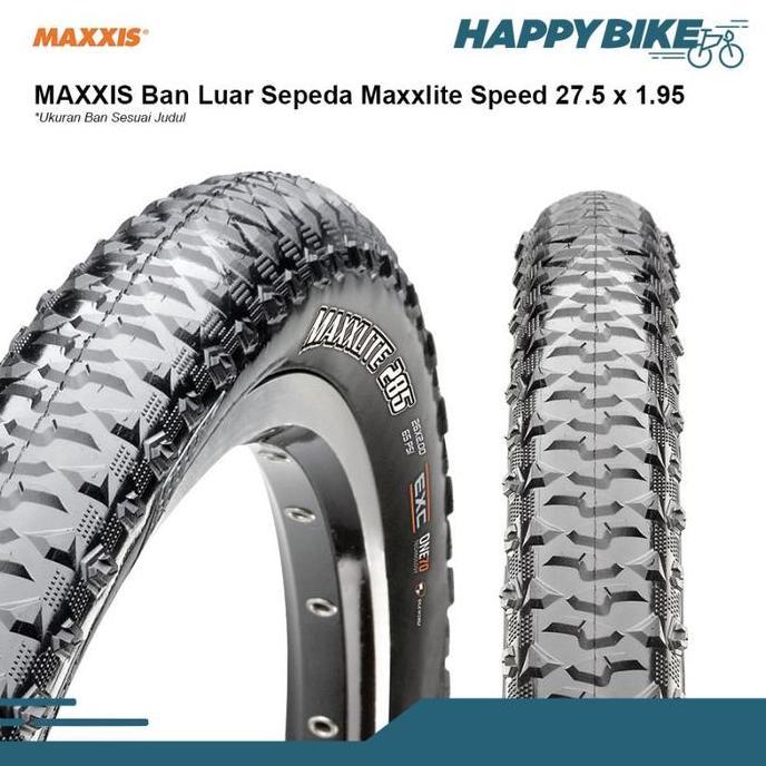 Maxxis Tire Ban Luar Sepeda Mtb Maxxlite Speed 27.5 X 1.95