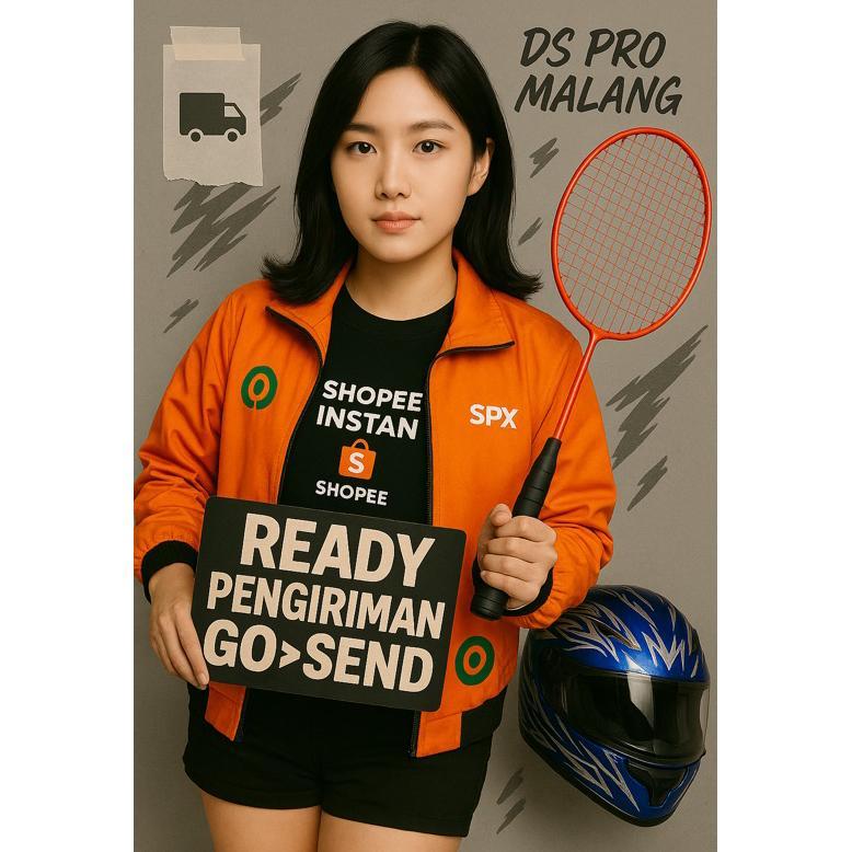 hot product raket badminton carbon flow series tarikan mesin 25 lbs