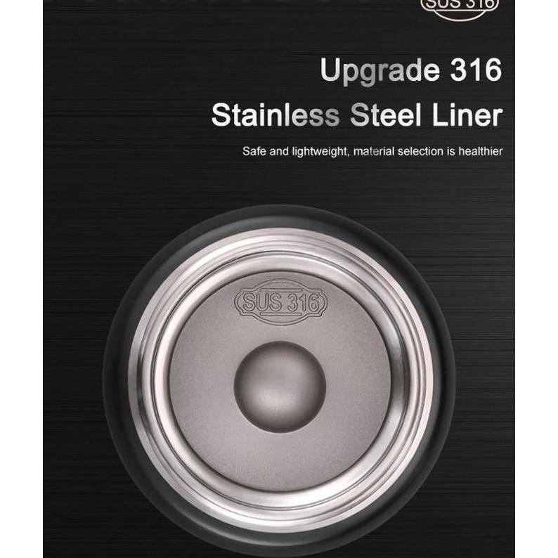 Uzspace Botol Tumbler Thermos Air Panas Botol Minum Stainless Steel