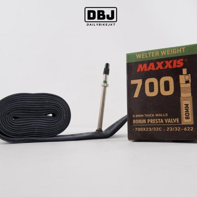 Ban Dalam Sepeda Roadbike Maxxis 700X23/32C Presta Valve