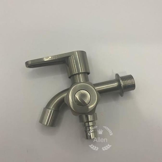 Ready Kran Cabang Shower stainless / kran cabang double shower