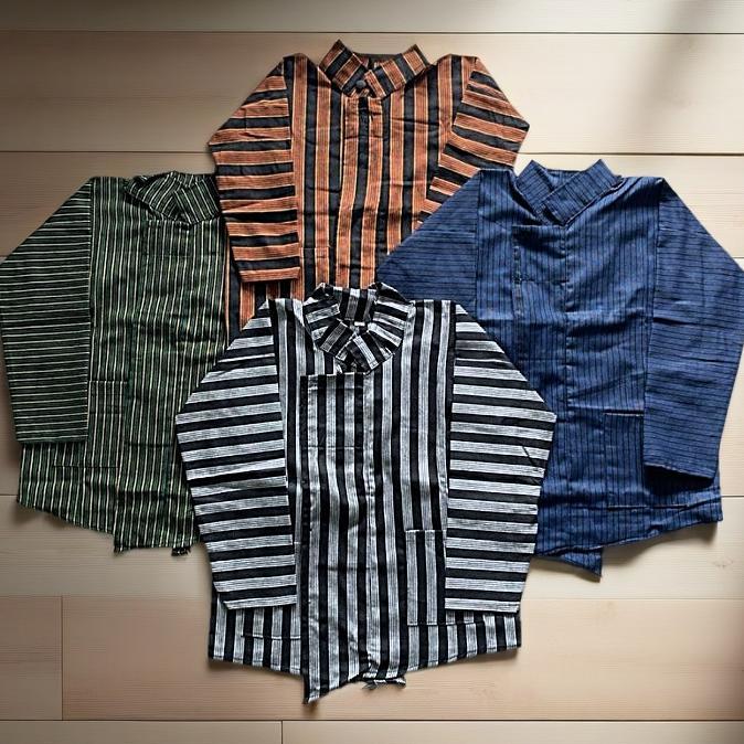 Free Ongkir Grosir Surjan Lurik Anak Laki Laki Baju Lurik Anak Baju Adat Jawa Anak Tk Sd