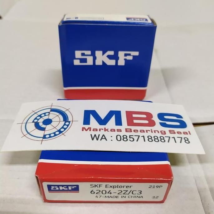BEARING 6204 2Z C3 SKF ORIGINAL