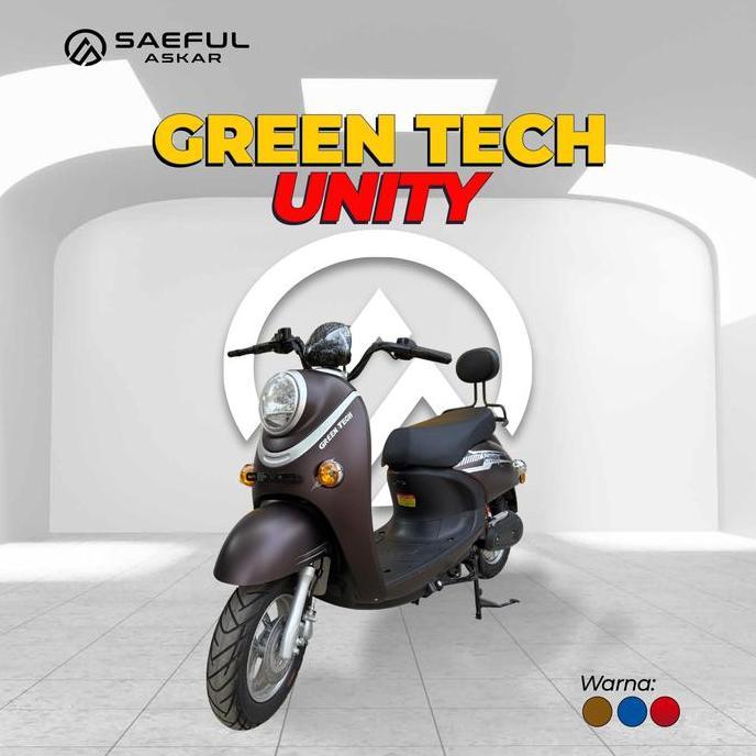 Motor Listrik Green Tech Tipe Unity 1500W Greentech Bisa Urus BPKB