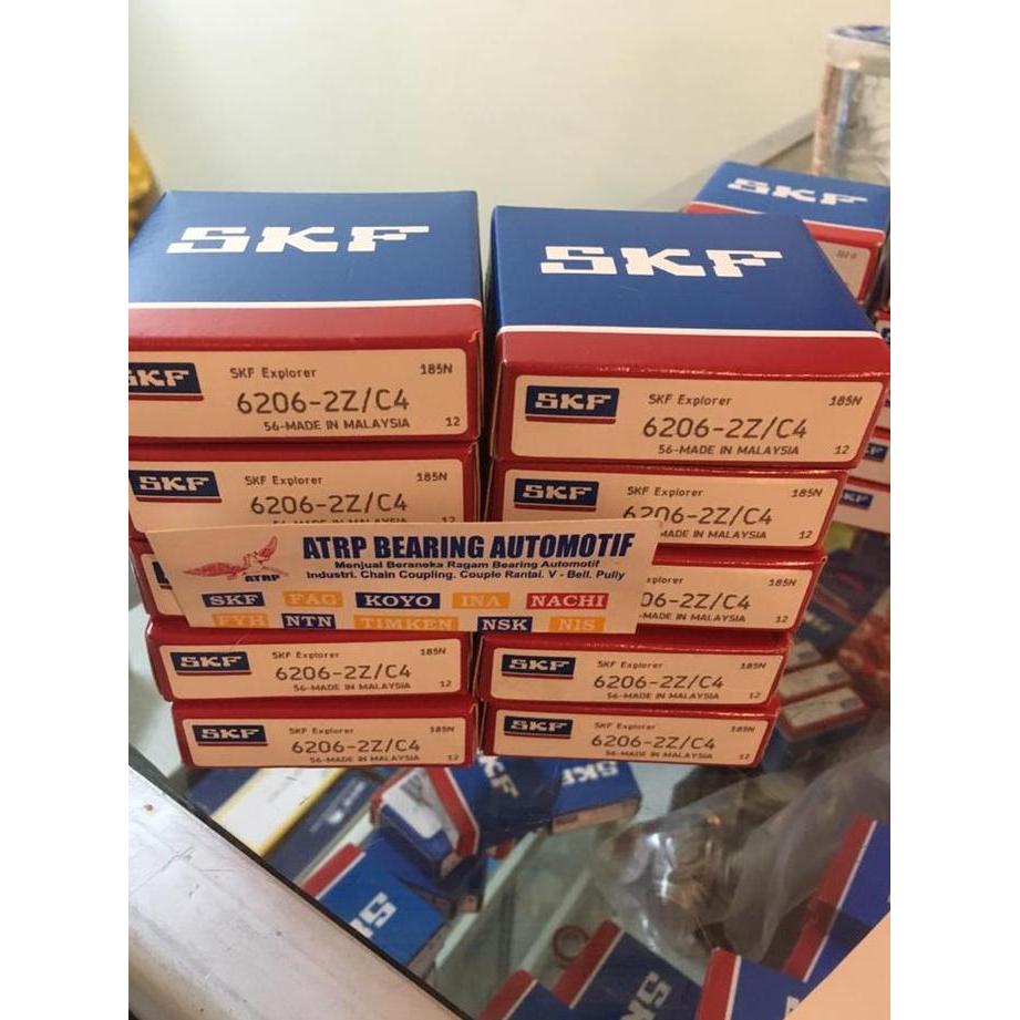BALL BEARING 6206 2Z/C4 SKF