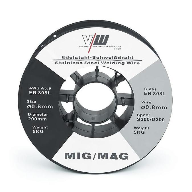 Kawat Las MIG Stainless Wire 308L diameter 0.8mm berat 5 kg
