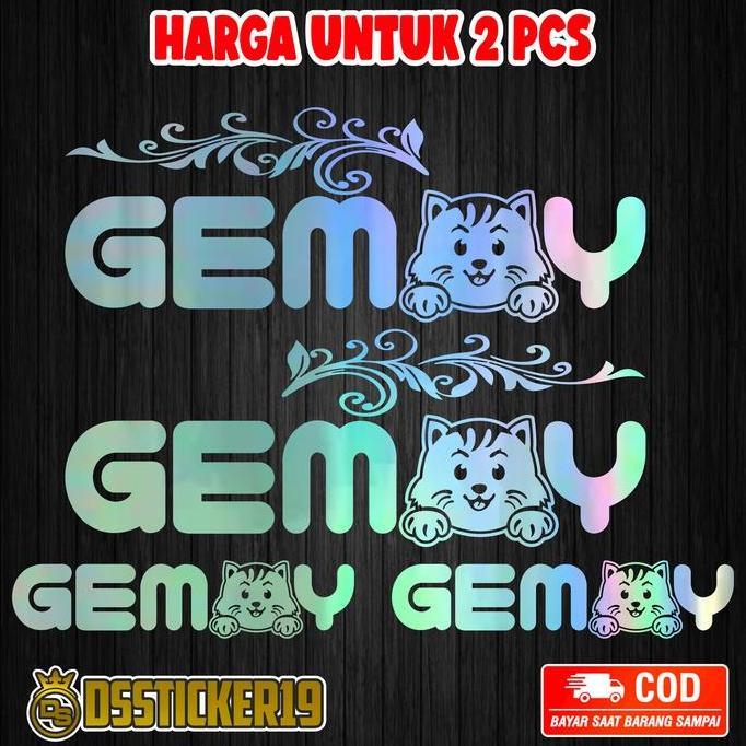 STICKER CUTTING GEMOY STIKER VARIASI MOTOR SCOOPY GENIO GRAND FILANO
