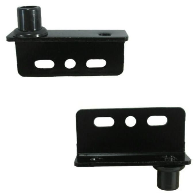 XIMVHE Engsel Lemari - Engsel Pivot - Engsel pintu lemari kayu - Engsel putar - Pivot Hinge Hitam