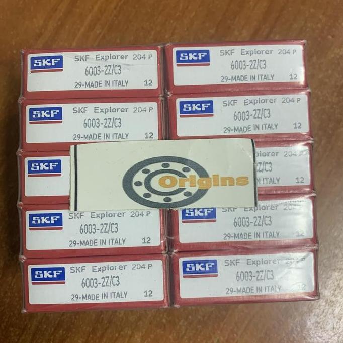 BEARING 6003 ZZ C3 SKF ORIGINAL 6003ZZC3