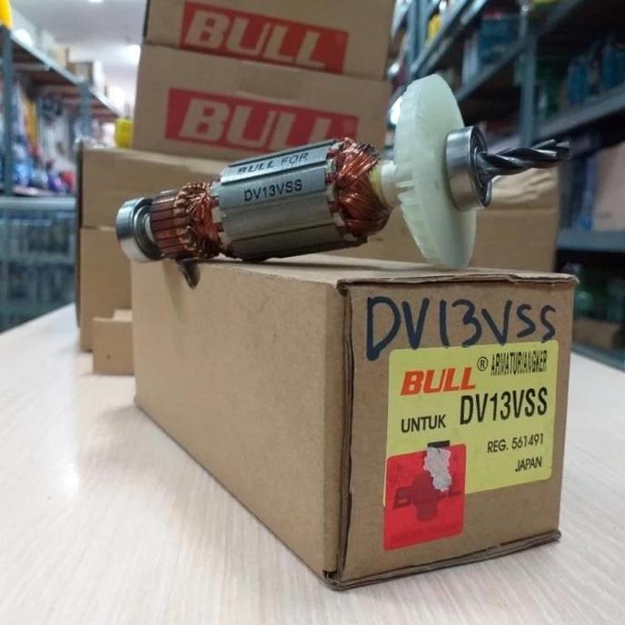 ARMATURE HITACHI DV13VSS ANGKER MESIN BOR HITACHI DV 13 VSS BULL