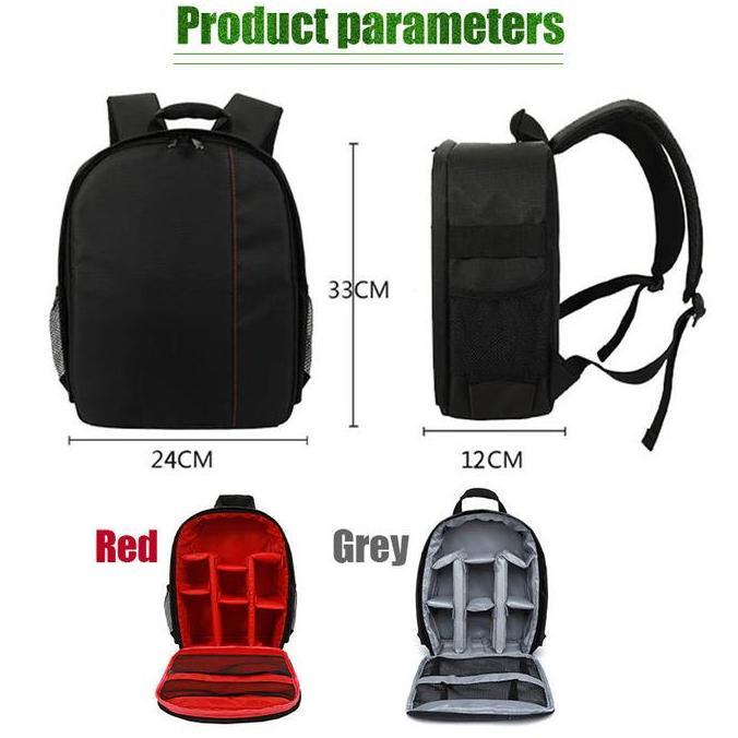 ESPRIZO Tas Ransel Kamera Backpack Waterproof Shockproof / Tas Kamera Ransel Backpack Mirrorless DSL