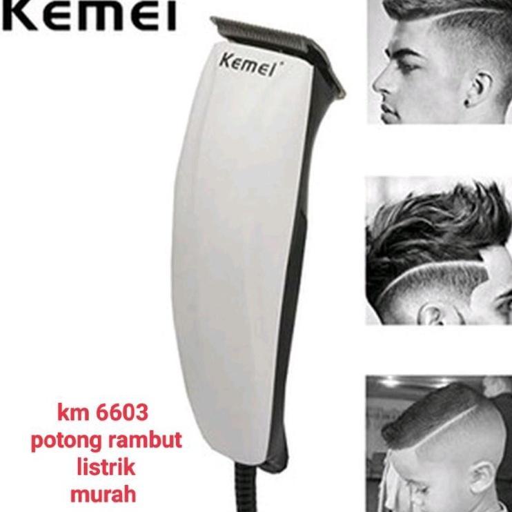 Alat Mesin Potong Pangkas Rambut Kemei Km 6603