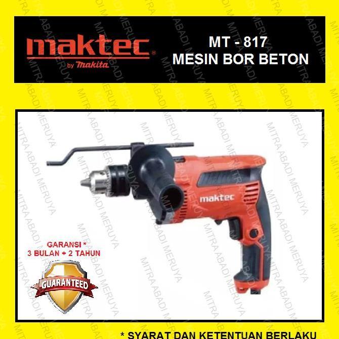 Maktec MT 817 Mesin Bor Beton Bor Tangan Bor Dinding