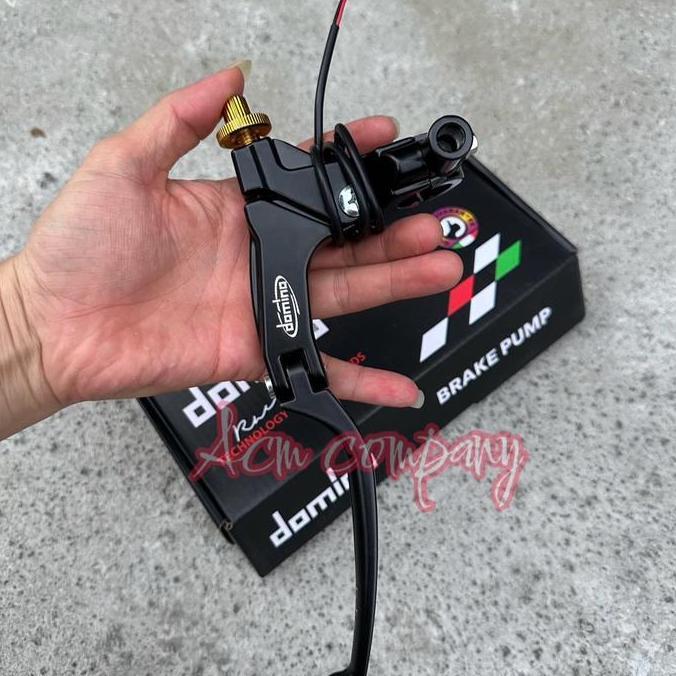 HANDLE KIRI LIPAT DOMINO / MASTER REM KIRI DOMINO BLACK FULL CNC UNIVERSAL MOTOR