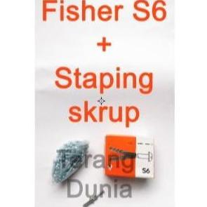 Fiser S6 skrup s6 fisher s6 dan staping s6 Visher s6 sekrup s6