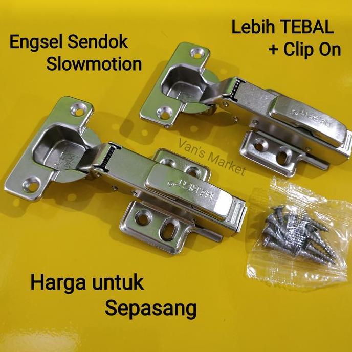 ESPRIZO Engsel Sendok Slow Motion - Clip On HARFIT