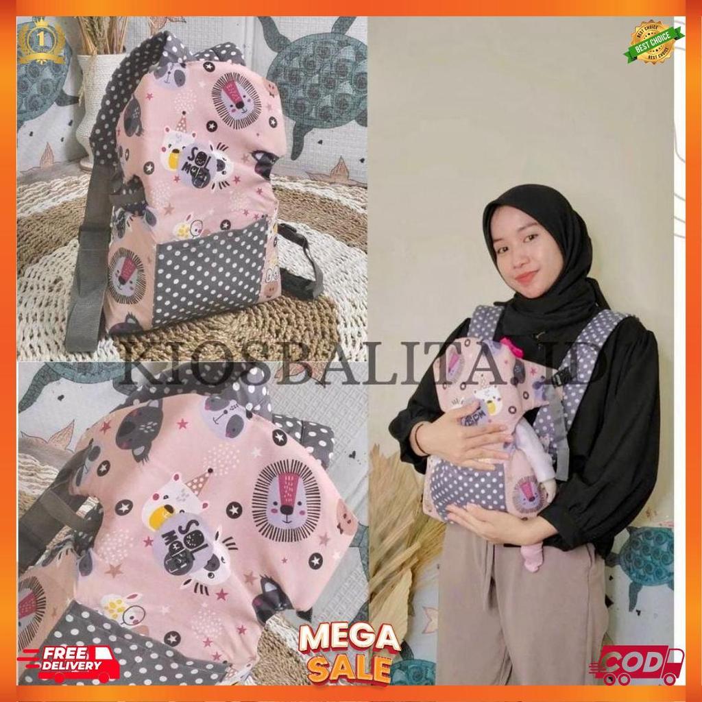 New Gendongan Bayi Model Kantung Depan / Gendongan Bayi Ransel / Gendongan Bayi Depan Belakang