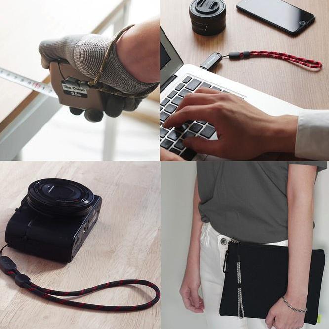 Ringke Gantungan Handphone Wrist Strap Handstrap Rope Hand Strap Flow Ptype Utype Tactical Webbing D