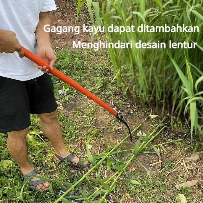 Bar.Roby - Pisau Sikat Pinang Terbuat Dari Baja Mangan Berkualitas Memotong Rumput Air Dan Dahan Poh
