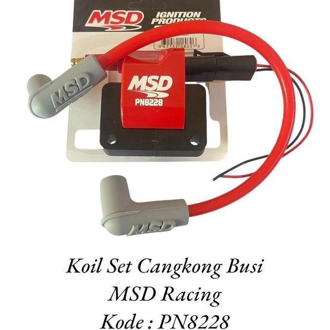 Koil Coil Msd Pn8228 Mobil Motor / Coil Ignition Msd Pn8228 Part No8207 Best Quality