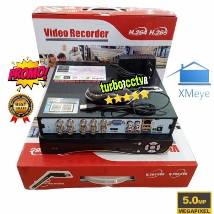 DVR XMEYE 8CH 5MP FULL HD