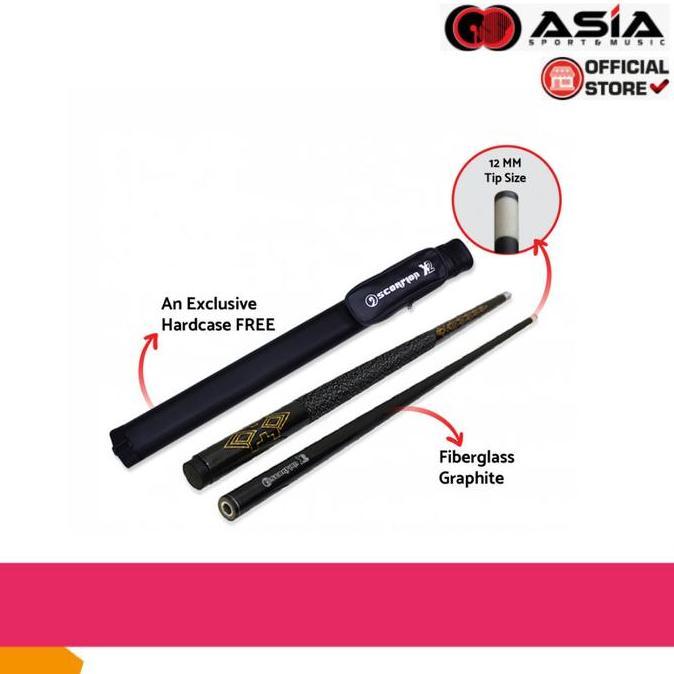 Stick Billiard Scorpion Graphite | Billiard | Stick Billiard X2 tip 12mm