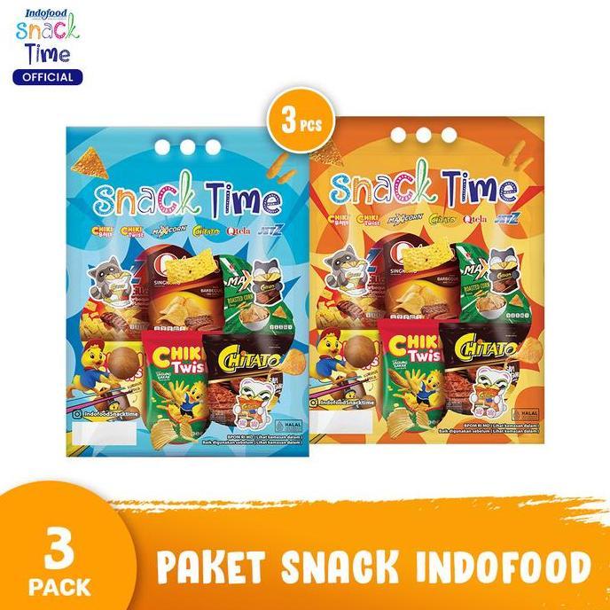 5GAGAMISANY - PAKET SNACK INDOFOOD - 3 PACK
