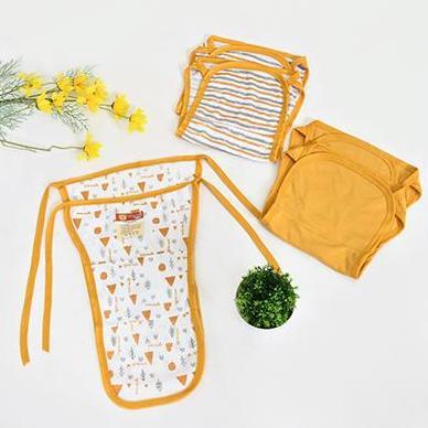 Pannolino- Baby Bloom 12 Pcs / 6 Pcs Popok Bayi Tali Kain Sage & Mustrad Sni / Popok Kain Serian Pre