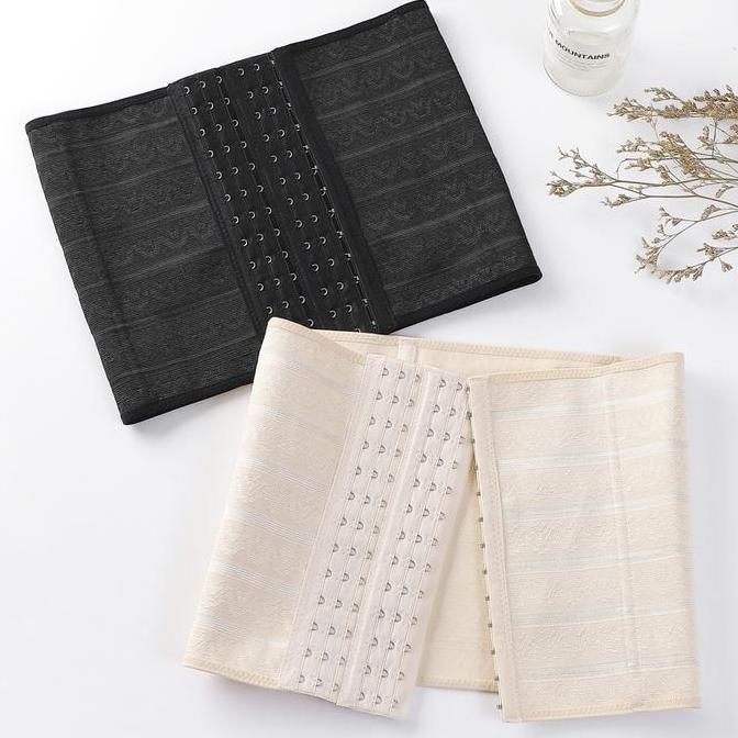 Wagee- KhaefashionKr005 Korset Stagen Wanita Bahan Elastis Full Karet Nyaman Tidak Sakit