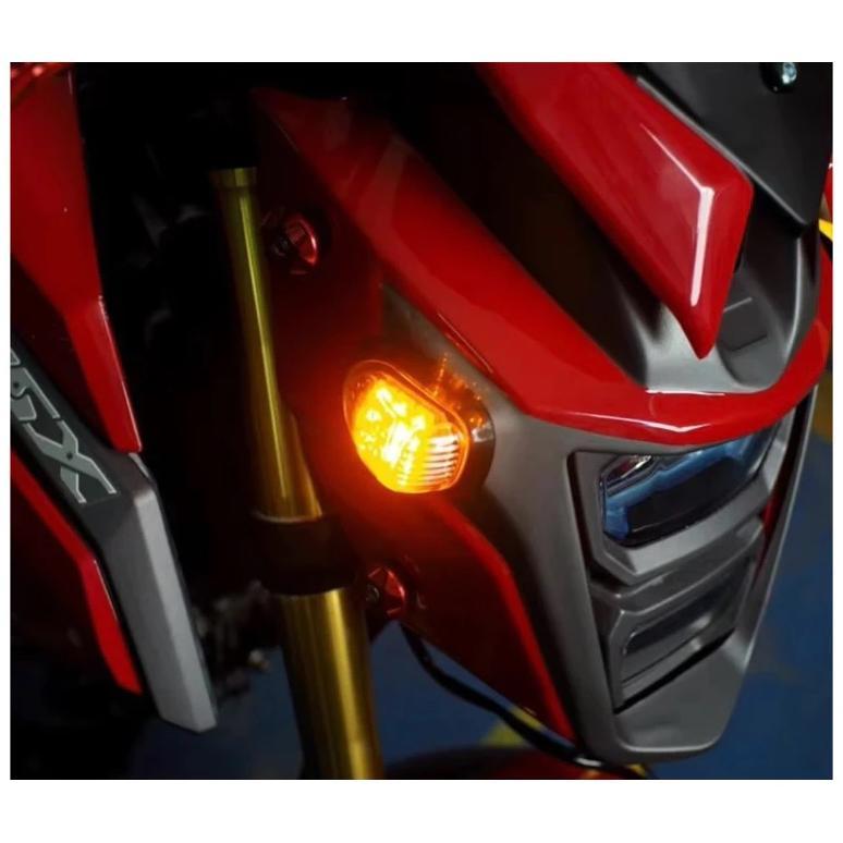 Cuci Gudang Sen Tempel Oval Lampu Sein Tempel Led Oval Lampu Sen Indikator Sepeda Motor Lampu Sein T