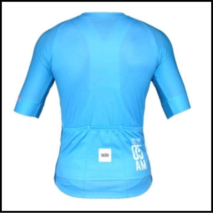 DISKON [COD] JERSEY SEPEDA SUB JERSEY 05AM SKY BLUE ORIGINAL S / M 