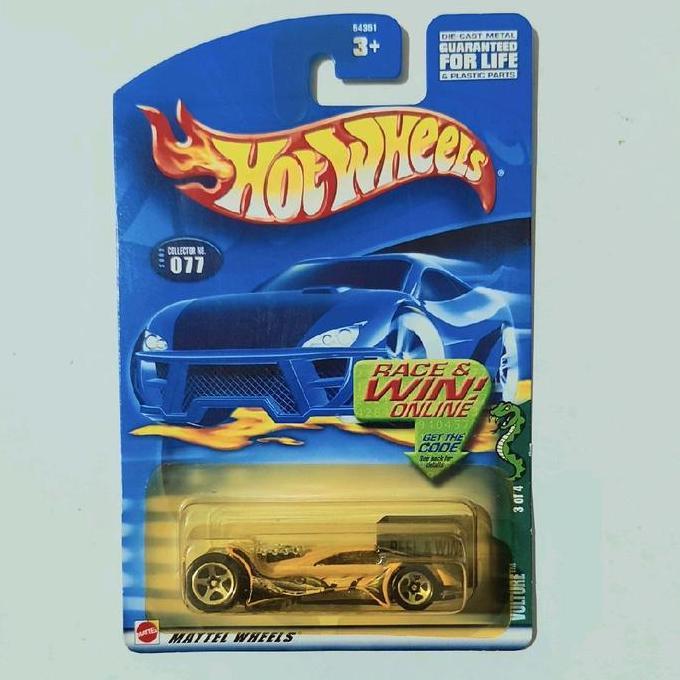 Hotwheels Hot Wheels Vulture kuning 2002 blue card rare
