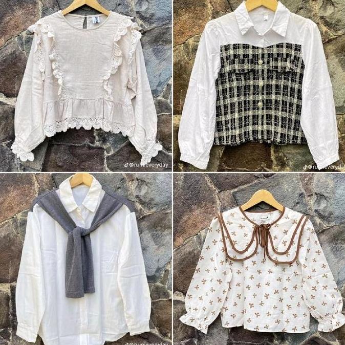 Blouse Kemeja Live Shopping HTT
