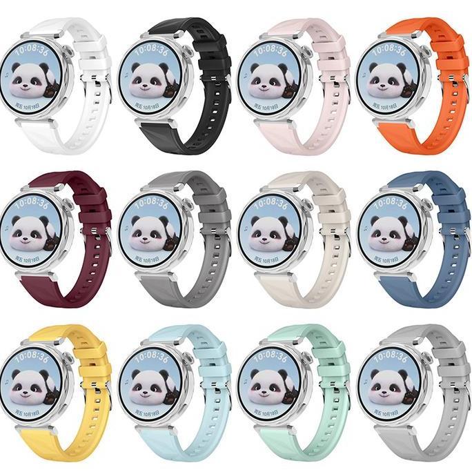Cloknlok- 18Mm Quick Release Strap For Huawei Watch Gt5 5/4 41Mm Pro 42Mm Silicone Breathable Replac