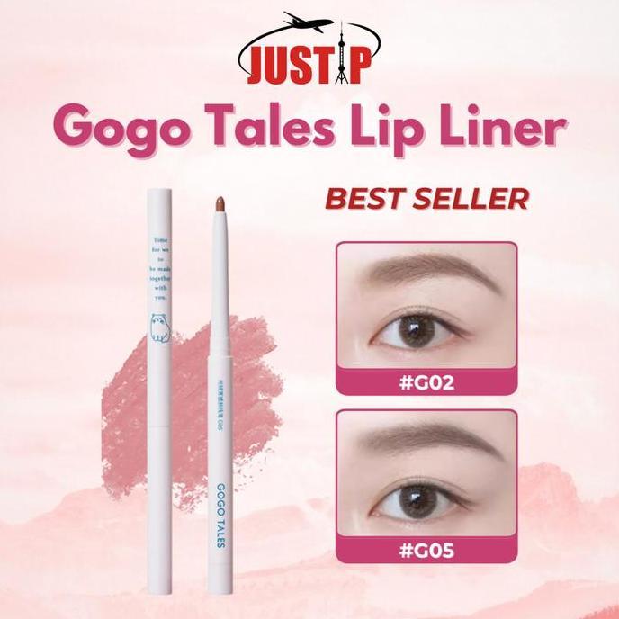 boiekeeke12 - (ready ori) gogo tales lip liner gogo tales velvet fog lip liner gogo tales pensil bib
