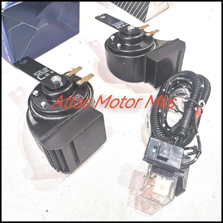 BEST DEAL [1SET][WATERPROOF+RELAY] KLAKSON KEONG ORIGINAL DENSO WATERPROOF + KABEL RELAY SET MX ORIG