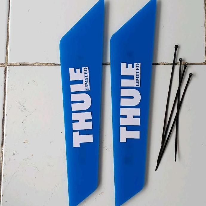 badawali_lembah - 2pcs wiper wing thule limited 6warna motorcycle windshield wing wiper mobil framel