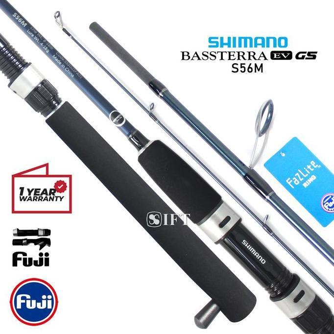 Joran Shimano BASSTERRA EV GS [2021] 56 60 Galatama | Full Fuji Bastera Basstera Basterra Resmi