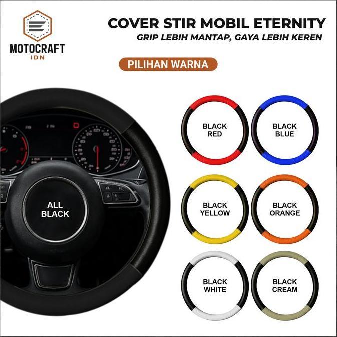 Schnell- Sigra Sarung Setir/Cover Stir Mobil Exclusive/Stir Sporty/Stir Murah