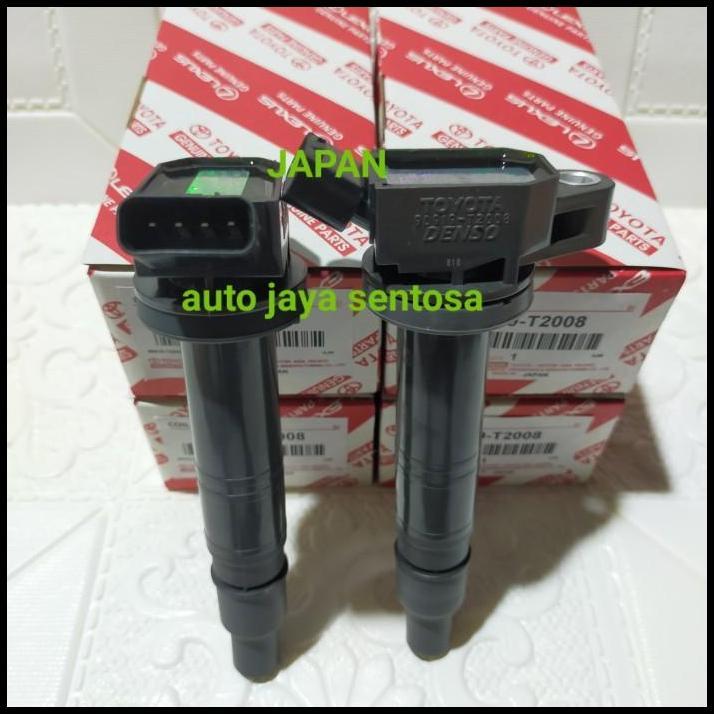 TERBARU IGNITION COIL KOIL BUSI TOYOTA INNOVA BENSIN DIESEL FORTUNER VNT TRD ORIGINAL JAPAN 