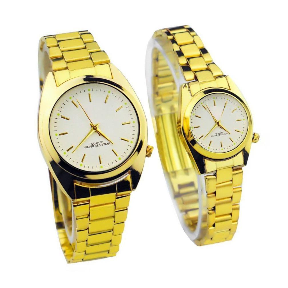 NEW ARRIVAL PA JAM TANGAN COUPLE MURAH 5 RANTAI PREMIUM GROSIR ARLOJI SK002