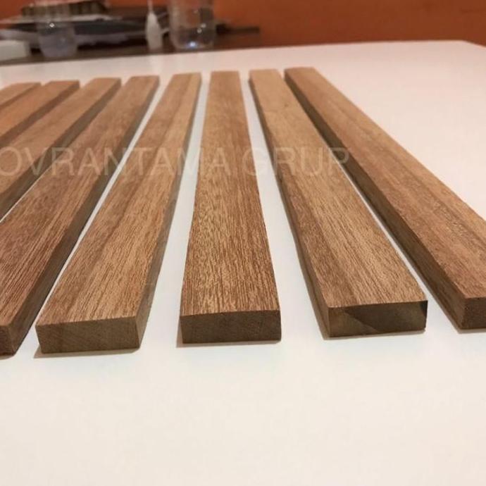 Kaso Balok Lis kayu 7x5cm panjang 50cm, 5x7cm Serut Halus