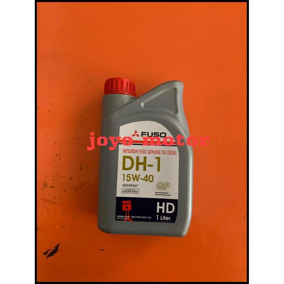 TERLARIS OLI MESIN DIESEL  DH-1 MITSUBISHI 15W40 1LITER ASLI 