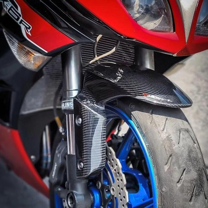 Spakbor Depan carbon ZX6R ZX636 by Kabon carbon parts