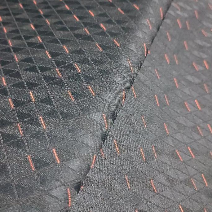 Kain Jok Mobil Brio RS original 2017 - 2019 Hitam Orange