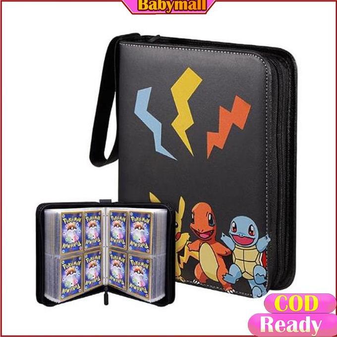 400 Buah Model Folder Keren Daftar Saku Album Pokemon Map Binder Mainan Anak-anak Album Kartu Pokemo