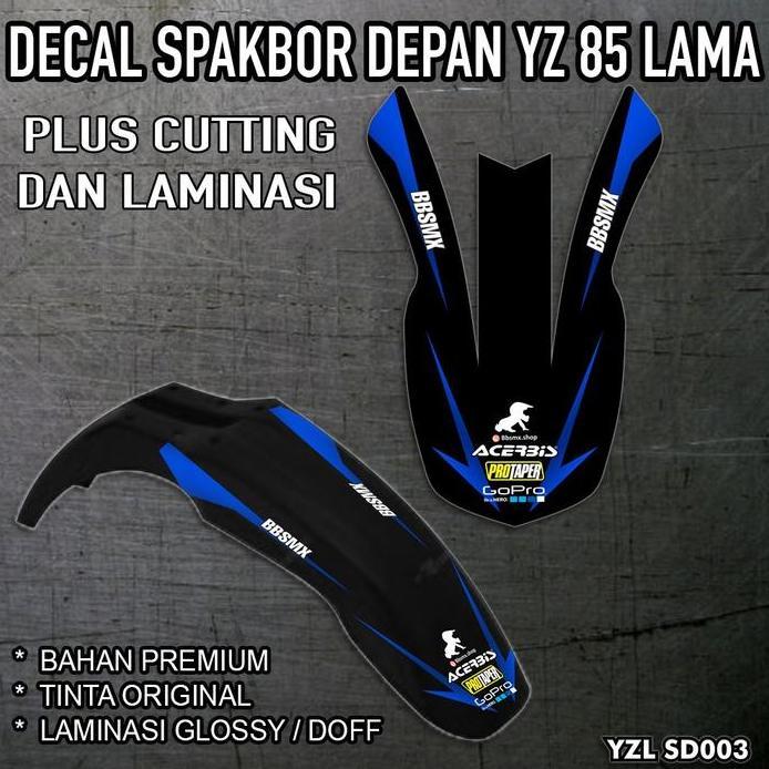 Decal Spakbor Depan Yz 85 Lama